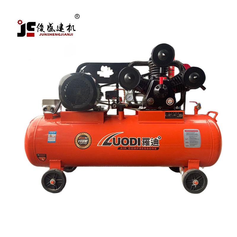 罗迪活塞式空气压缩机工业家用木工空压机节能低噪W-0.9/8三相