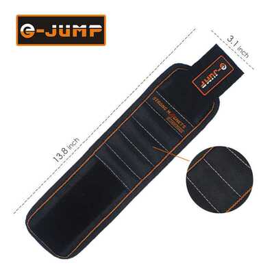 1680D五格五长强磁性工具手腕带磁性腕带工具磁手腕