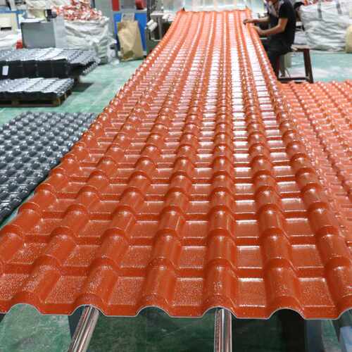 保定树脂瓦仿古合成树脂瓦 车棚片别墅塑料屋顶防水
