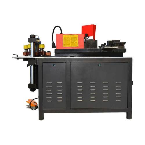 开式数控母线加工机三合一冲孔剪切双台面液压冲孔机母线加工机