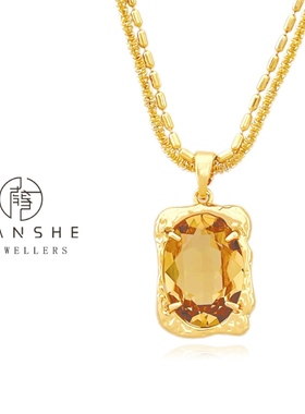 NANSHE/南奢 方钻项链轻奢气质时尚 L709