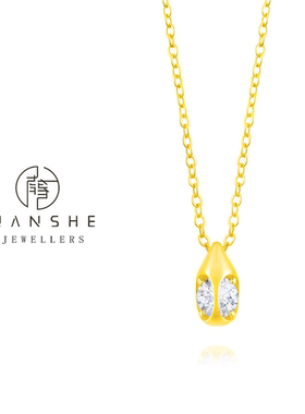 NANSHE/南奢 两色精致小水滴轻奢高级感项链 L1400