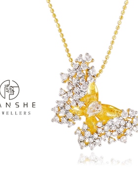 NANSHE/南奢 蝴蝶时尚项链百搭轻奢 L866