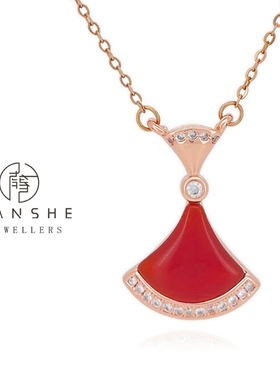 NANSHE/南奢 双色裙子项链百搭时尚