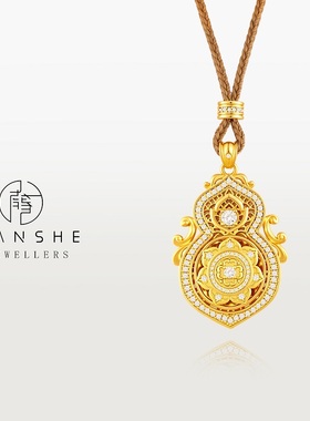 NANSHE/南奢 【四美葫芦】毛衣链可转动葫芦项链 L1701