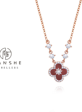 NANSHE/南奢 春夏款四花时尚项链法式-L1222