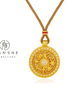 NANSHE/南奢 镀K金两款八宝罗盘高级时尚轻奢