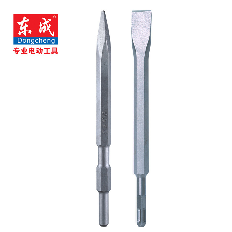东成镐钎镐头26电锤0810电镐的凿子尖凿扁凿电动工具附件