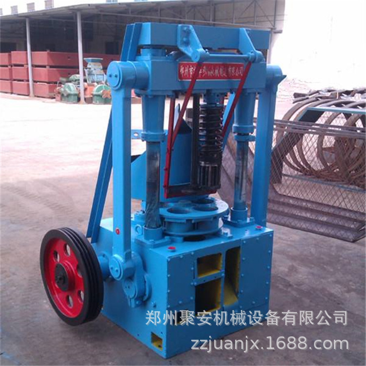 聚安全自动蜂窝煤球机 冲压式民用煤球机 小型煤球生产设备