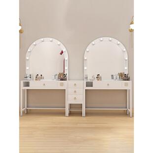 影楼化妆桌带灯带插座婚纱店美容美发理发店专用化妆师专用化妆台