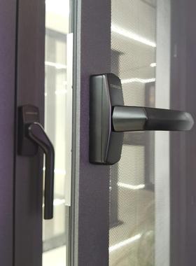 正品CMECH锌合金方轴拨叉执手平开窗内开外开系统门窗窗户把手