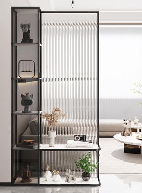 入户门屏风隔断柜客厅玄关沙发边隔断柜简约现代门厅置物架台遮挡