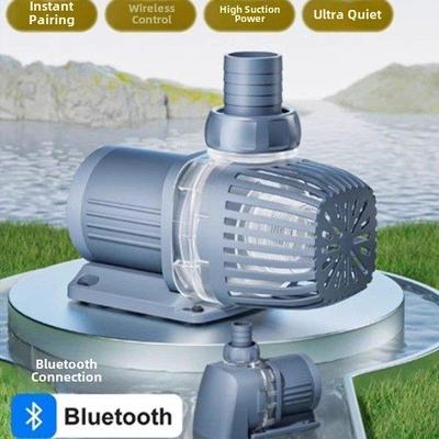 蓝牙水泵捷宝新深水水族鱼缸变频鱼塘水泵水陆两栖循环泵应用程序
