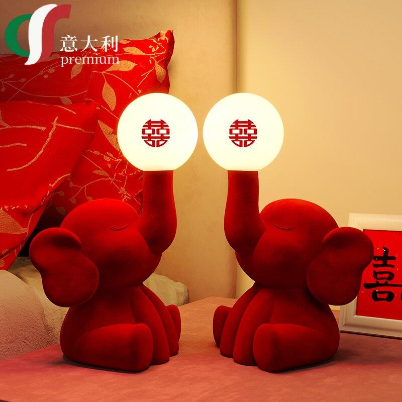 意大利PM结婚礼物送新人新娘高级实用订婚新婚礼品婚房长明灯摆件