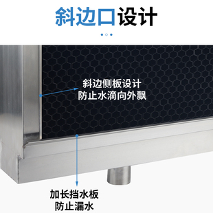 塑料除尘水帘墙湿帘纸工厂车间养殖场降温蜂窝水帘墙加厚自带水泵