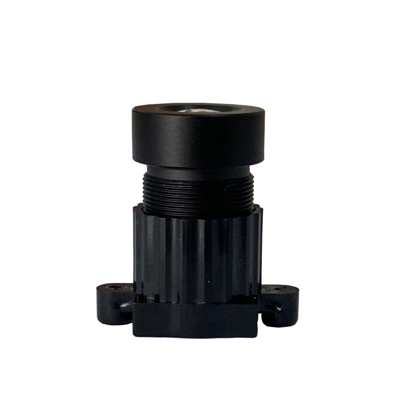 800万高清红外窄带2.4mm广角120度无畸变工业相机不变形M12镜头