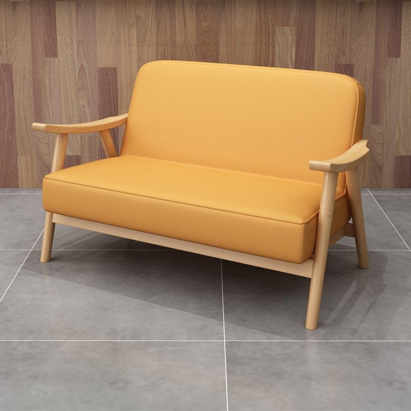 实木咖啡厅沙发甜品奶茶店图书馆休息区书吧休闲洽谈接待桌椅组合