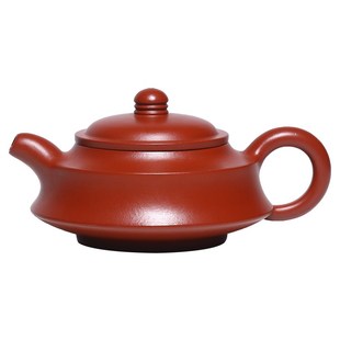 纯全手工明炉壶 宜兴紫砂壶 朱泥大红袍小容量茶具功夫家用泡茶壶