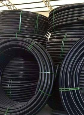 hdpe给水管DN110大口径园林绿化灌溉管pe供水管过路顶管