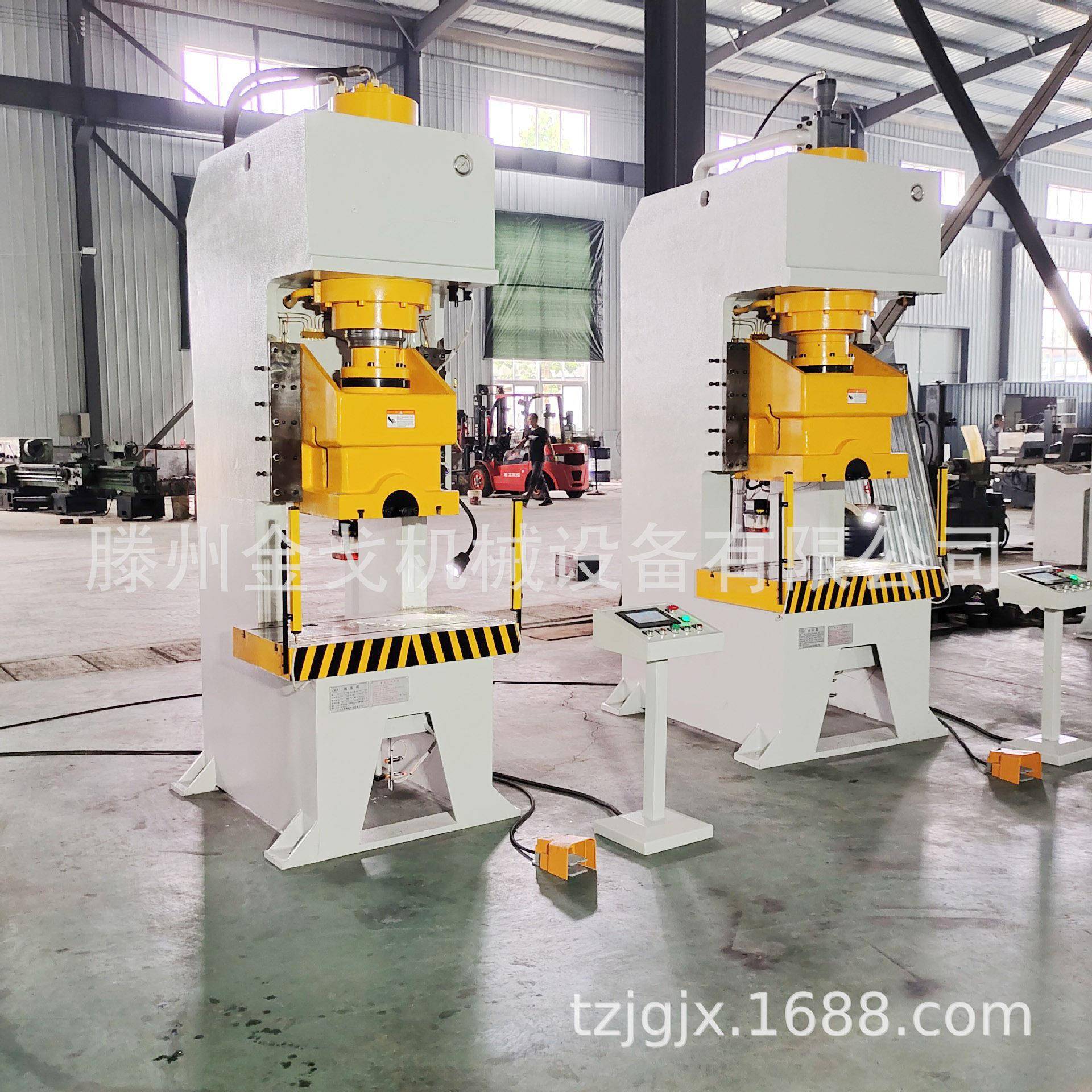 液压冲床200吨单柱油压冲压机125吨五金铝板花纹冲压成型液压机