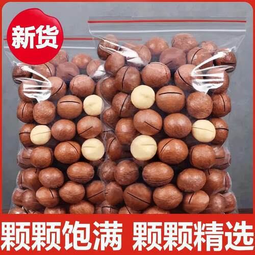 新货夏威夷果颗粒含罐奶油味坚果