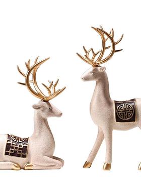 寓意好的福字葫芦摆件新中式客厅玄关酒柜创意家居装饰陶瓷工艺品