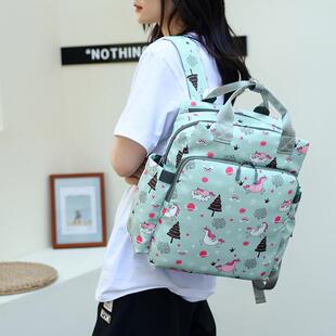 揹包双肩包女2025新款轻便妈咪母婴包大容量母婴外出宝妈带娃出门