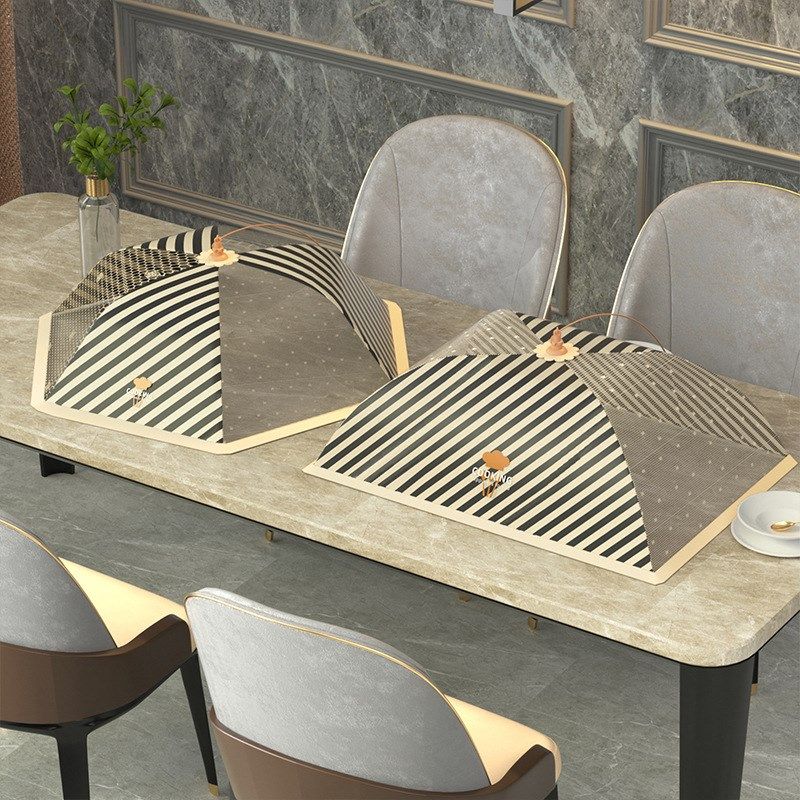 家用饭菜罩防蚊蝇盖菜罩可折叠剩菜食物罩新款饭桌餐桌罩遮菜伞,收纳整理,餐桌罩,淘宝优惠券,粉丝福利购,淘宝优惠卷