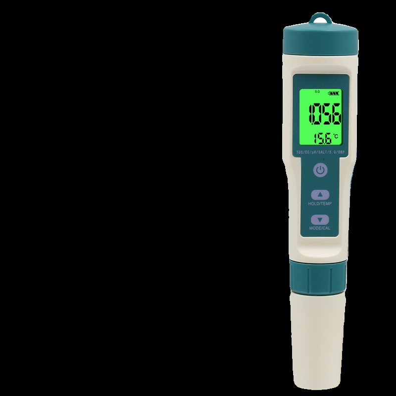 8合一水质检测笔 PHr富氢测试笔 海水盐度计饮用水酸碱度测试仪