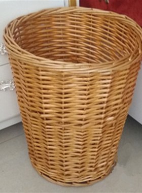 柳编水果堆头篮藤编水果盘超市果蔬陈列筐精美展示筐收纳筐水果篮