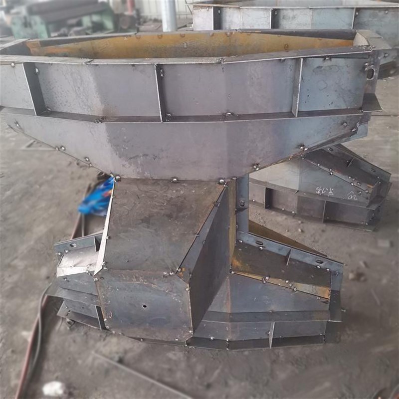 扭王字块海堤防浪缓冲石钢模具四角椎体空心块混凝土护坡模具厂家