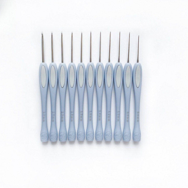 沪勾牌钩针 圆尾防滑塑柄钩针毛线编织材料包勾针工具套装居家日,居家布艺,线盒,淘宝优惠券,粉丝福利购,淘宝优惠卷