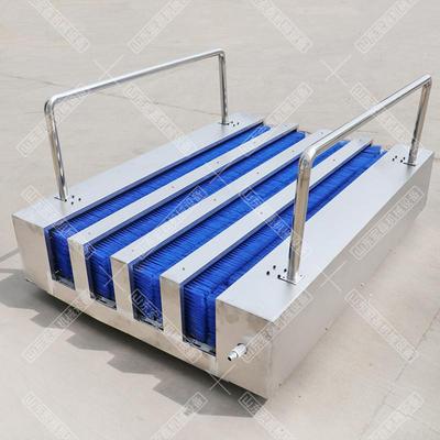 矿用全自动洗靴机不锈钢双通道智能擦靴机污泥煤尘靴子清洗设备