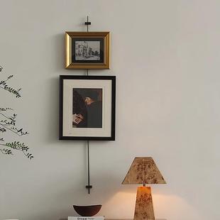 复古金属吊杆南洋风装饰画中古组合挂画立体小众玄关艺术走廊壁画