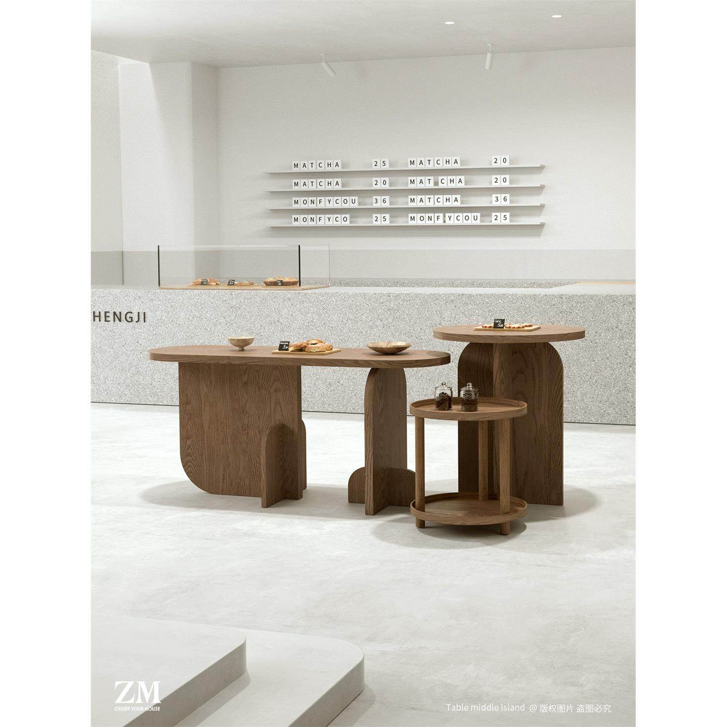 流动桌高低岛桌烘焙店咖啡厅茶具推广展示桌样展示桌定制,商业/办公家具,中岛/流水台,淘宝优惠券,粉丝福利购,淘宝优惠卷