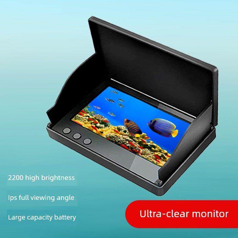 可视探鱼显示屏器高清钓鱼水下探头锚鱼水底看鱼摄像头摄影瞄鱼