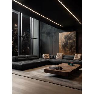 新款劳伦斯沙发可移动靠背韦恩沙发模块组合小户型双面直排普拉多