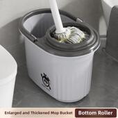 拖把桶家用地拖桶加厚塑料拖布桶洗拖把水桶大号长方形挤水墩布桶