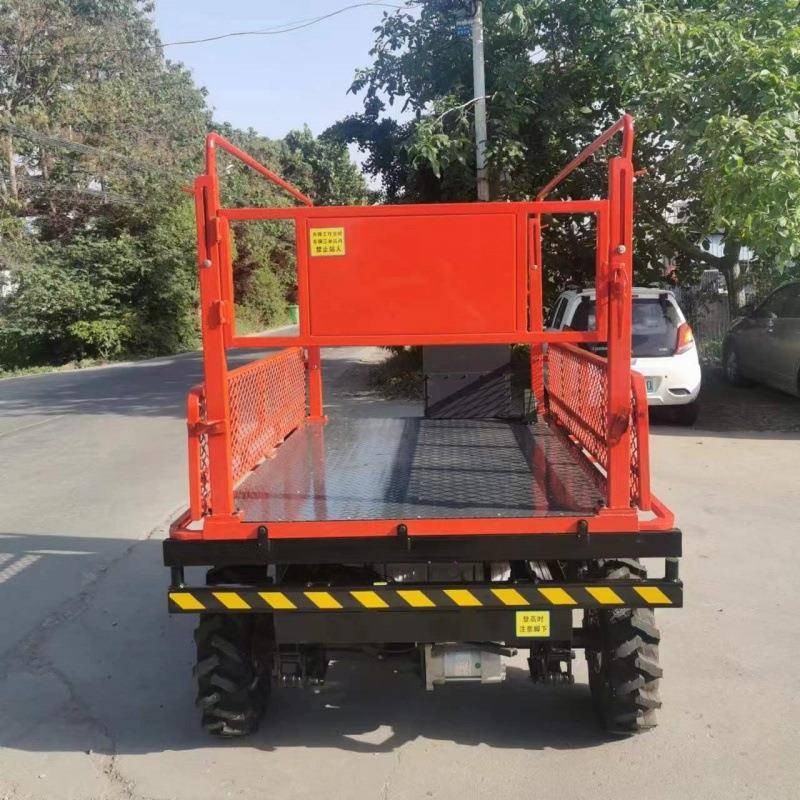 果园轮式升降平台大棚履带式多功能采收升降机可扩展简单操作