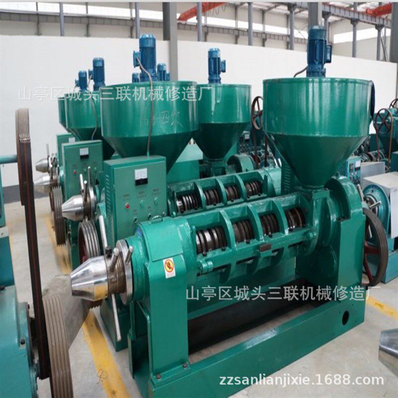 油坊螺旋榨油i机圆排螺旋榨油机家用电加热榨油机厂家