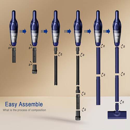 Powerful Cords Vacuum Cleaner with 3 Rechargeable吸尘器