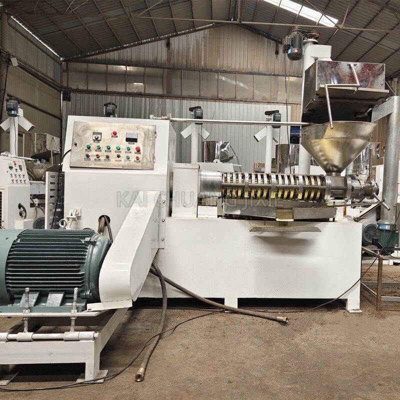 新型螺旋榨滤一体榨油机多功能z冷榨带上料榨油机油坊用大型榨油