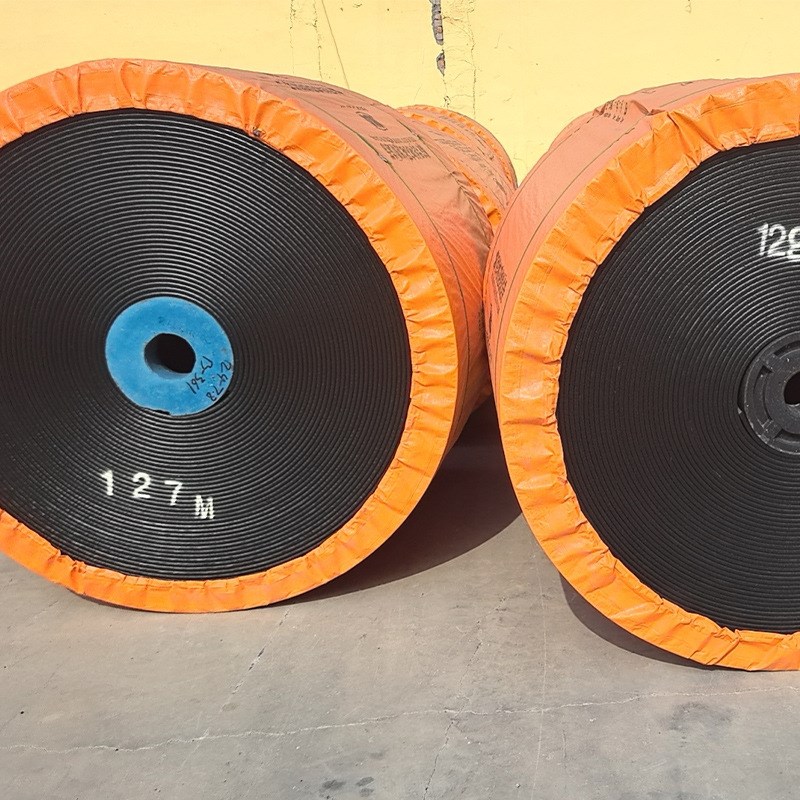 橡胶输送带耐磨尼龙传动带帆布运输带矿用沙N石料耐热耐磨环形皮