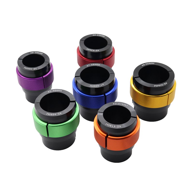 越野摩托车通用hCNC铝合金前减震油封安装工具倒置前减震油封工装