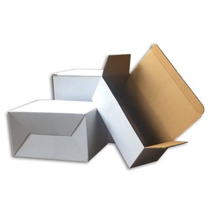 定做快递长方形普通纸箱定制x品杯子现货白色瓦楞纸板白飞机盒纸