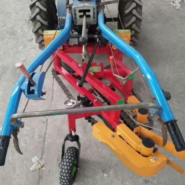 小型排放整齐花生出土机供应农用花生收获机 拖拉机带挖花生机械