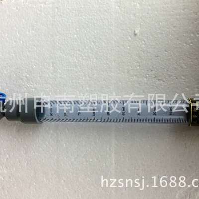 热销供应污水处理PVC流量标定柱 耐腐蚀PVC流量标定柱