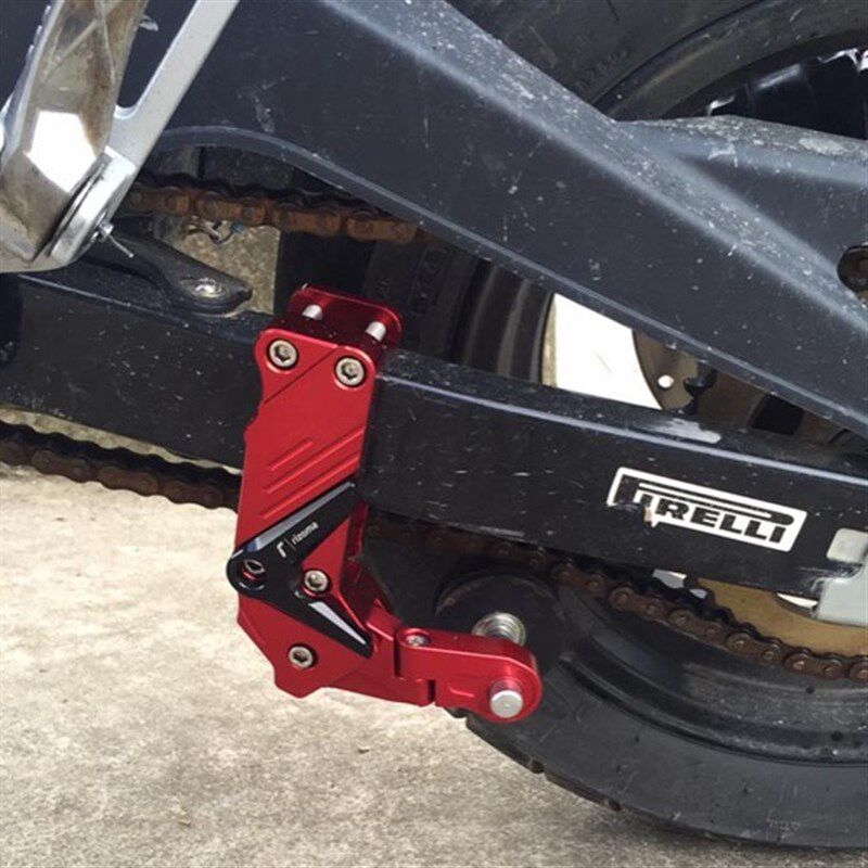 摩托车加宽链条防滑器通用链条张紧器 链条导链T器自动调节张紧轮