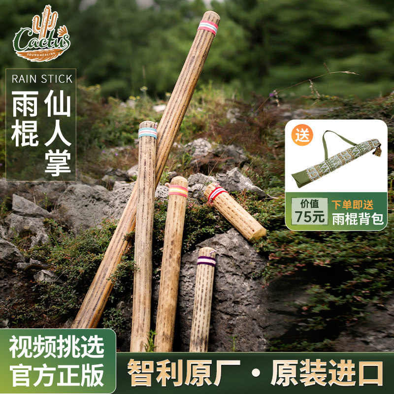 卡杜斯仙人掌雨棍雨声棒智利进口海浪拟声音解压音疗冥想小众乐器