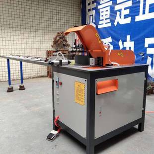 45度平移切割机异性铝梁斜切机铝合金型45度切角机佛山厂家